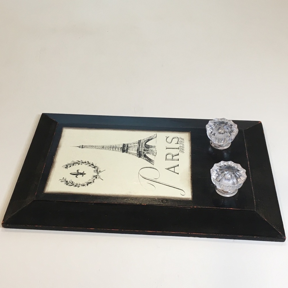 Paris Wall Decor & Coat Rack - Picture 4 of 9